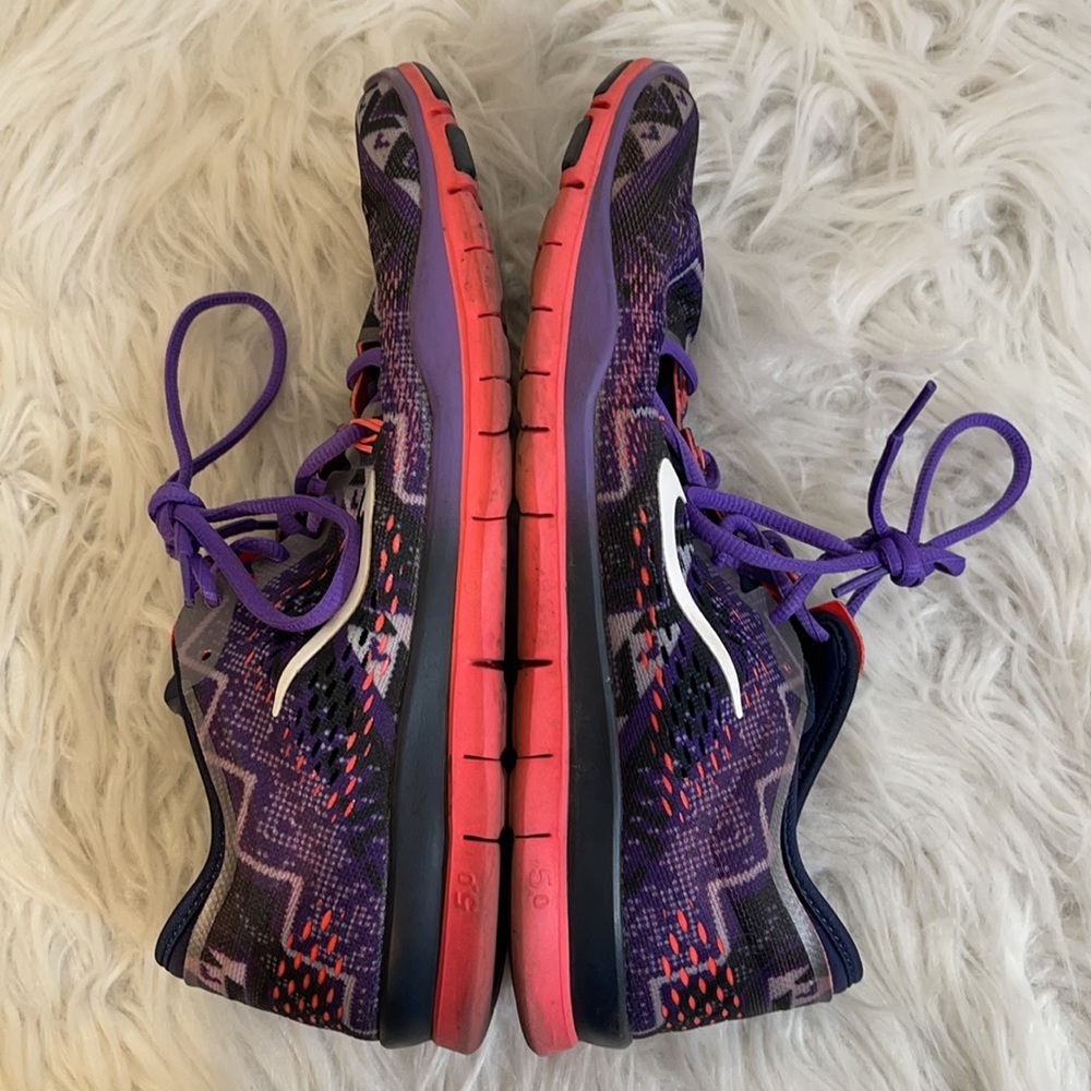 Nike Free 5.0 TR Fit 4 Print Training Shoe Size 9 - Picture 9 of 14